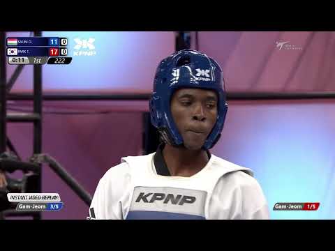 222 Quarter final M  58kg HUN SALIM O  KOR PARK T