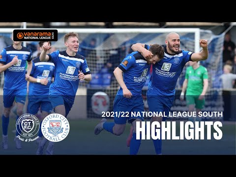 Chippenham Town vs Oxford City | National League South Highlights, Mon 18th Apr 2022