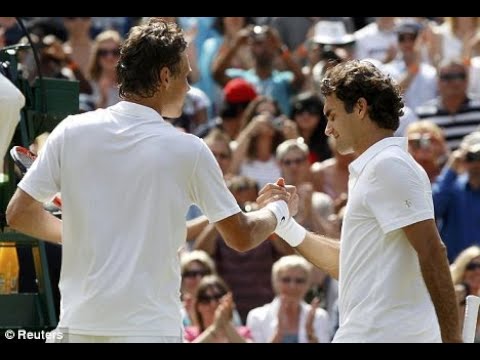 Tomas Berdych vs Roger Federer - Highlights Wimbledon 2010 SF