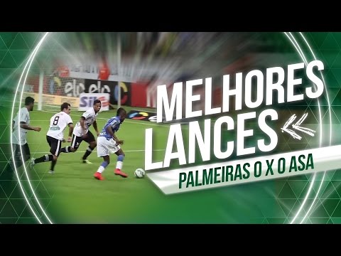 Melhores lances - Palmeiras 0 x 0 ASA - Copa do Brasil 2015
