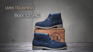 Classic & elegant safety footwear: uvex 1 business safety shoes (EN)