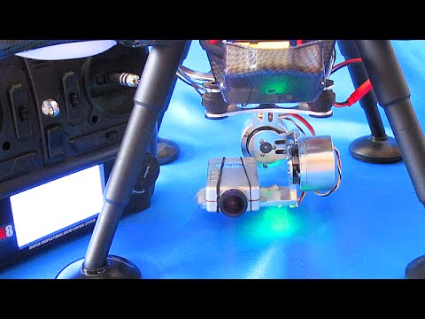XK Detect X380 Drone Generic Gimbal Electrical Wiring Setup