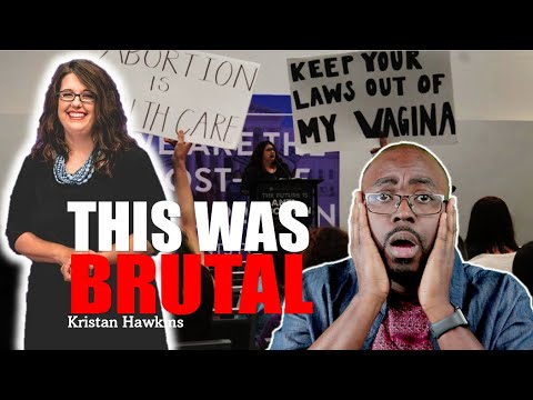 Kristan Hawkins - Pro-Choicer ENDED the ABORTION Argument with one QUESTION.