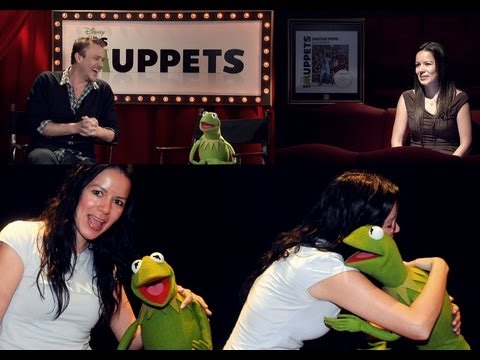 Los Muppets de Disney 2011. Entrevista con Kermit y Jason Segel. ¡Estreno 25 de nov!