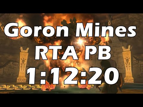 (Old) Twilight Princess: Goron Mines RTA - PB in 1:12:20