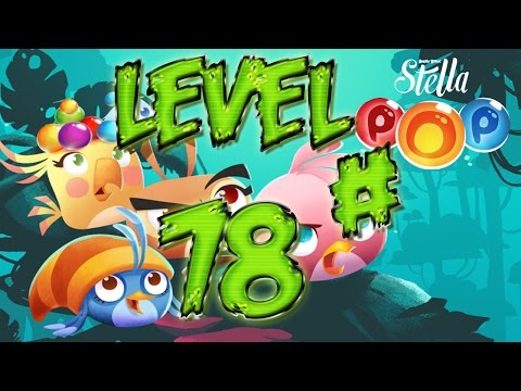 Let's Play Angry Birds Pop - Level 78 Walkthrough