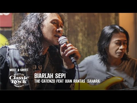 BIARLAH SEPI || IXAN RANTAS (SAHARA) FEAT THE CATENZO || CATENZO CAFE LIVE MUSIC
