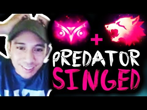 😍 I LOVE PREDATOR + INGENIOUS HUNTER SINGED COMBO