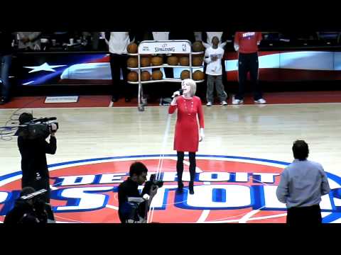 Christy McDonald National Anthem 1-21-2012