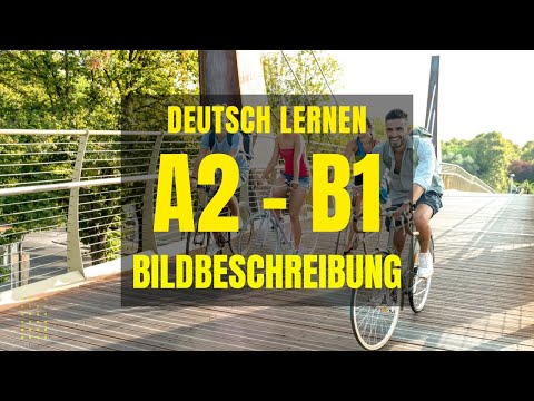 Image description A2/B1: Young people on a bicycle tour – prepare cleverly for the German exam!