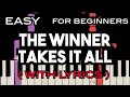 THE WINNER TAKES IT ALL LYRICS ABBA SLOW EASY PIANO