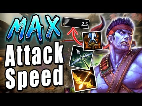 Smite: Max Attack Speed Rama Build - A Good Team for Once?