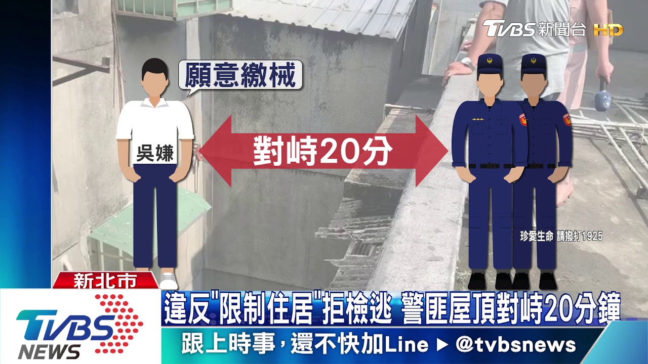 「他有槍!」拒檢朝警轟2槍 嫌太陽穴中彈墜樓