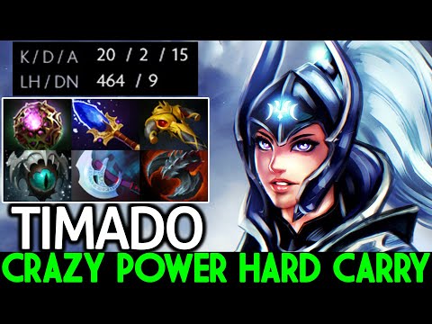 TIMADO [Luna] Crazy Power Hard Carry Monster Late Game Dota 2