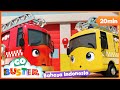 Buster Dan Mobil Pemadam Kebakaran Go Buster Kartun Anak Anak Bahasa Indonesia