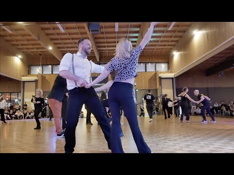 Paolo Iannello and Viktoriia Pavlenko, West Coast Swing Strictly Open Prelims 3, D-Town Swing 2022