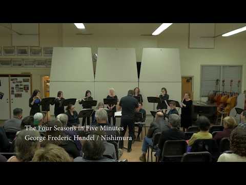 Pacific Flute Ensemble - Vivaldi / Nishimura The Four Seasons in Five Minutes
