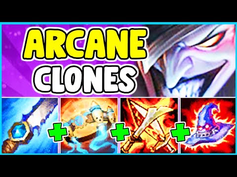 *INSANE SKIN* ARCANIST SHACO SPOTLIGHT! FULL AP NUCLEAR ONESHOT BUILD JUNGLE - League Of Legends