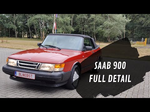 Saab 900 Turbo Full Detail - Wash, Polish, Wax