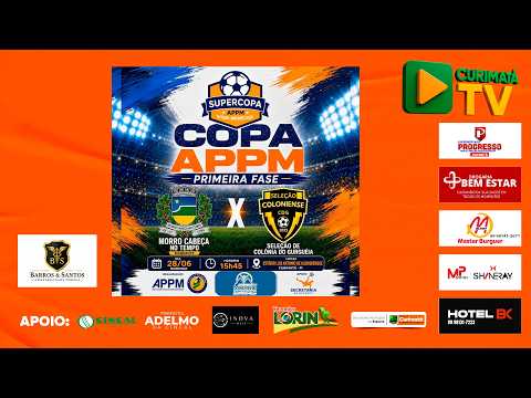 DOMINGO 28/06/2026 - COPA APPM - PRIMEIRA FASE - 2026