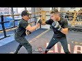 DAMN! ROBEISY RAMIREZ DROPPING BOMBS ON THE MITTS! SHOWING TREMENDOUS SPEED AND POWER - CUBAN STYLE