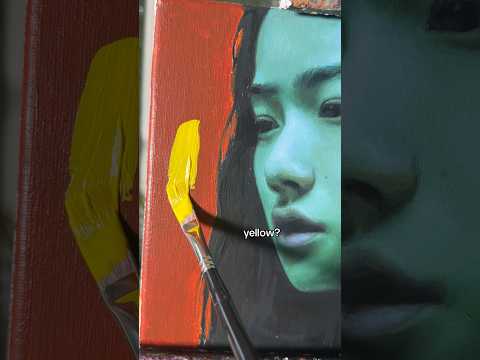 how background can make or break your painting 🤯 #artchallenge