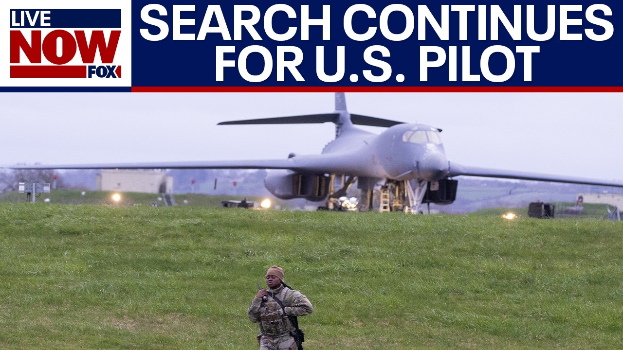 US fighter jet shot down over Iran, search continues
