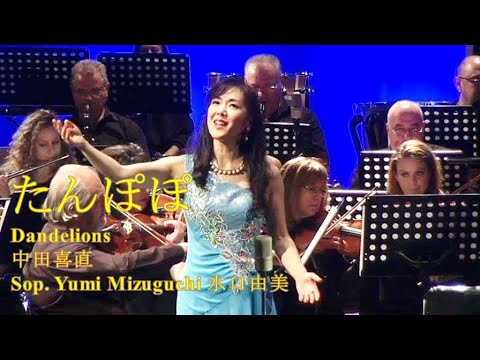 学校教員養成課程 たんぽぽ　作曲：中田喜直  作詞：三好達治 　ソプラノ水口ゆみ　指揮・編曲：守山俊吾　ブルガリア国立スタラ・ザゴラ歌劇場オペラ･ガラコンサート2018より