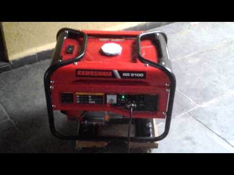 Vídeo: Gerador Kawashima GG 3100: perguntas e respostas