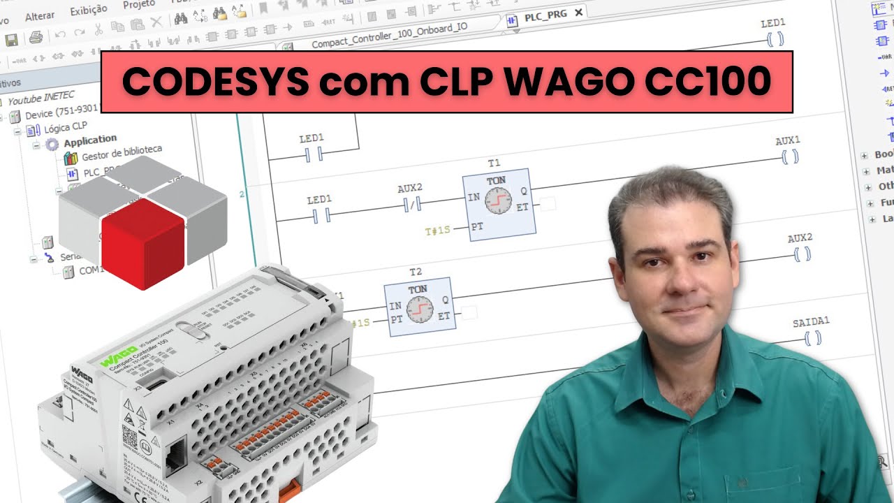 Seu primeiro projeto de CODESYS e CLP WAGO CC100 | INETEC