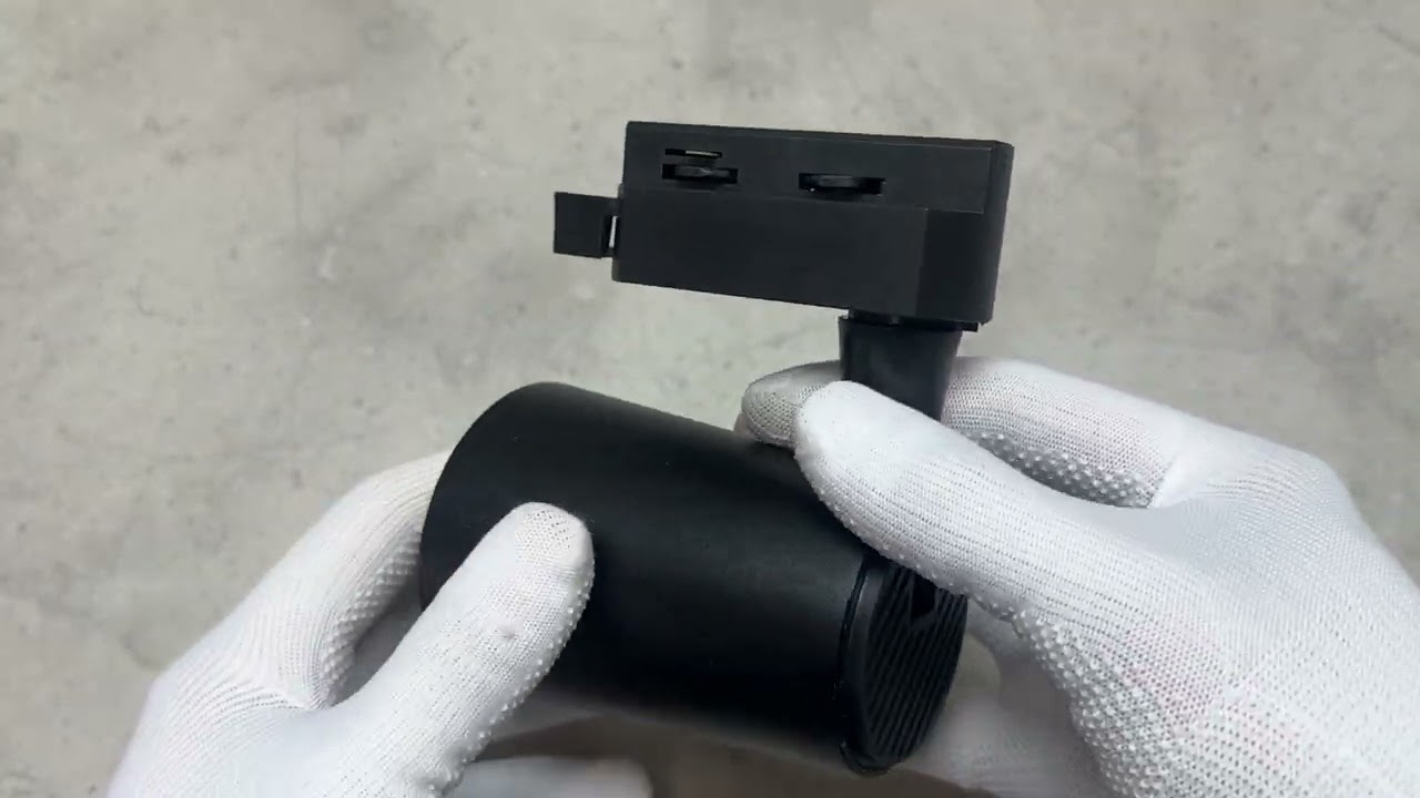 Трековый светодиодный светильник FERON AL100 COB 12W 960LM 4000K IP40 черный 29615