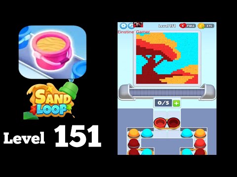 Sand Loop Level 151 Walkthrough