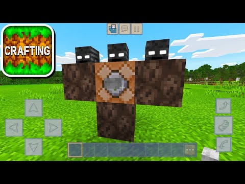 Gabo - How to Spawn the WITHER STORM in Crafting And Building
