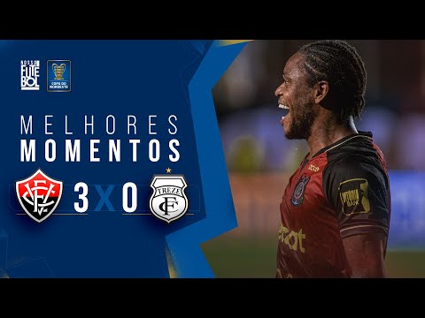 Gols e lances de Vitória x Treze-PB
