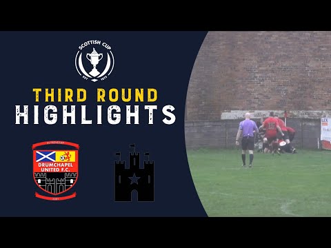 Drumchapel United 1-0 Edinburgh | Highlights | Scottish Cup Third Round 2022-23