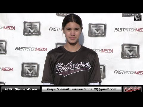 2025 Sienna Wilson - 4.4 GPA - Athletic Third Base & Outfielder Softball Skills Vídeo - Batbusters