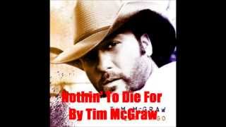 Nothin' To Die For By Tim McGraw *Lyrics in description*