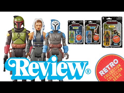 Star Wars The Retro Collection Mandalorian Wave 2 Review!