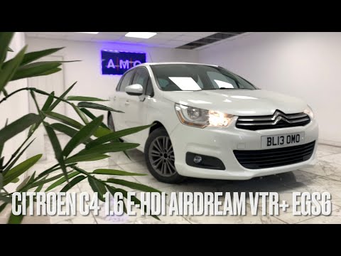 Citroen C4 1.6 E-HDI AirDream VTR+ EGS6 Walkthrough