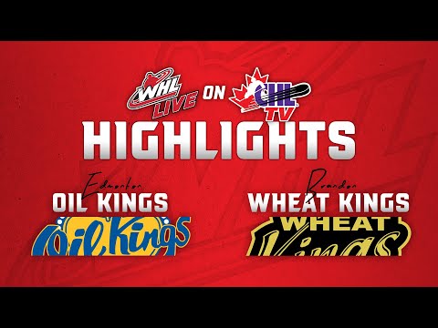 Edmonton Oil Kings at Brandon Wheat Kings 10/4 | WHL Highlights 2024-25