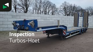 Semi-remorque porte-engins Turbos Hoet TUV 03/26 3x Steering Axle | Image 4 - Autoline