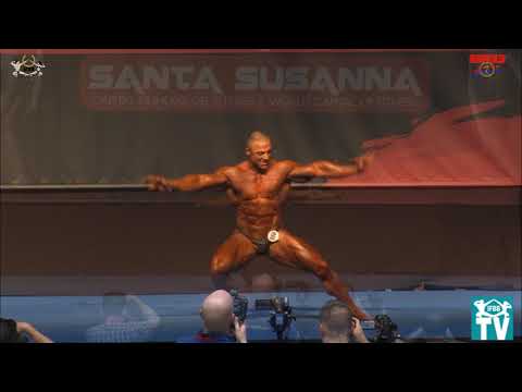 European Amateur Santa Susanna 2016 - Men's Bodybuilding up to 95kg