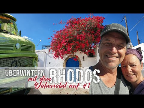 Wintering on the Greek island of Rhodes with a campervan / motorhome