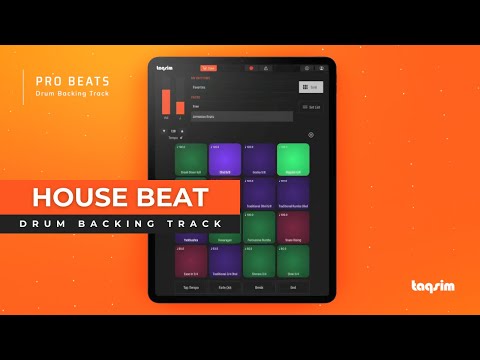 20 Minute House EDM Backing Track - 126 BPM - iOS Pro Beat Drum Loop Machine App