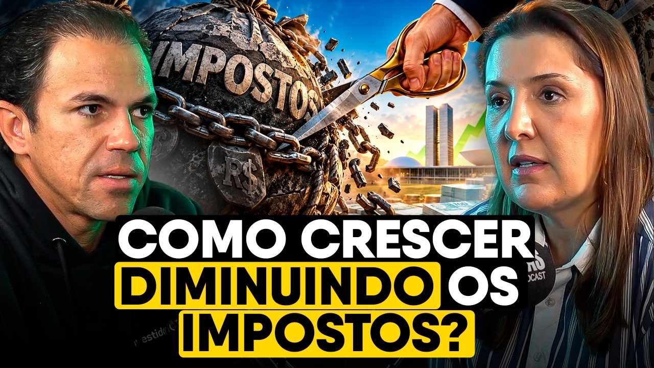 DANIELLA MARQUES DÁ AULA SOBRE ECONOMIA E CORTE DE IMPOSTOS