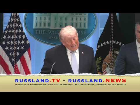 Trumps volle Presskonferenz über totalen Irankrieg, NATO Papiertiger, Grönland mit Pete Hegseth