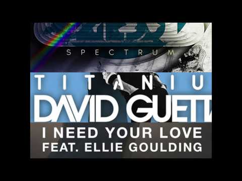 Zedd vs Calvin Harris vs David Guetta - I Need Good Titanium Spectrum (Moritz Mashup