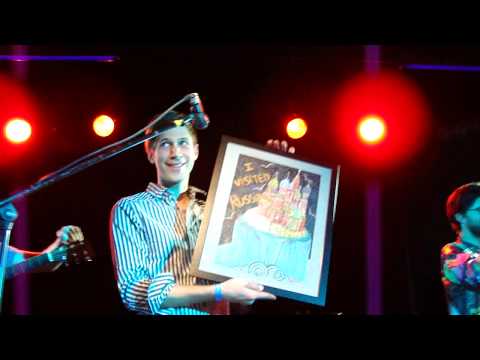 Brent Knopf (Ramona Falls) just received an amazing gift from Russian girl