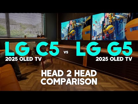 LG C5 OLED vs LG G5 OLED Head to Head Comparison