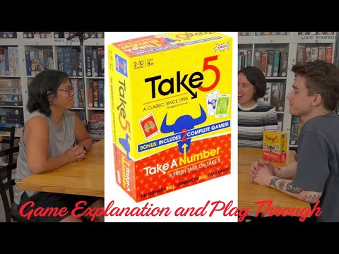 Take 5.  Rules, set-up and play through.